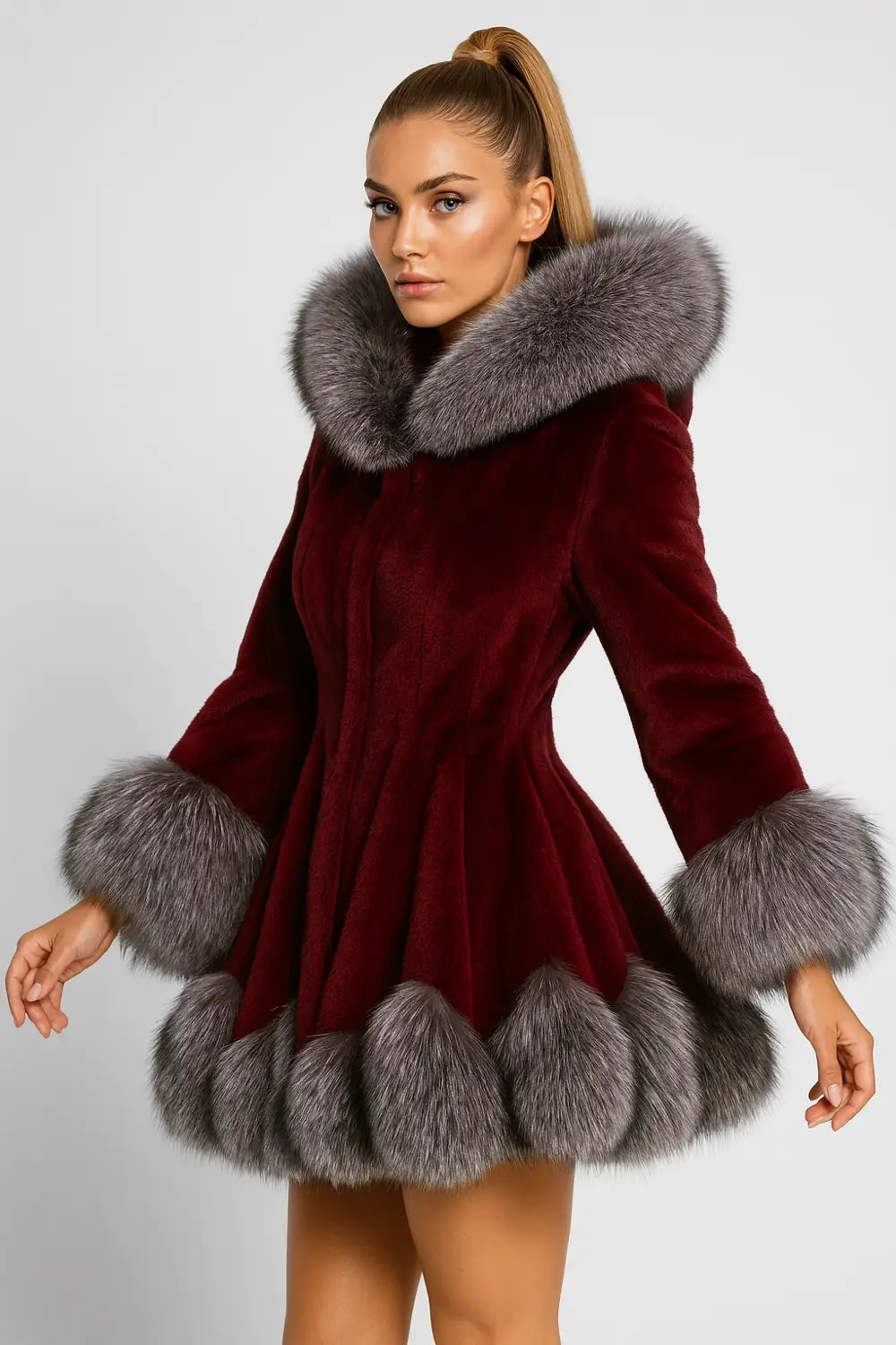 Cappotto visone