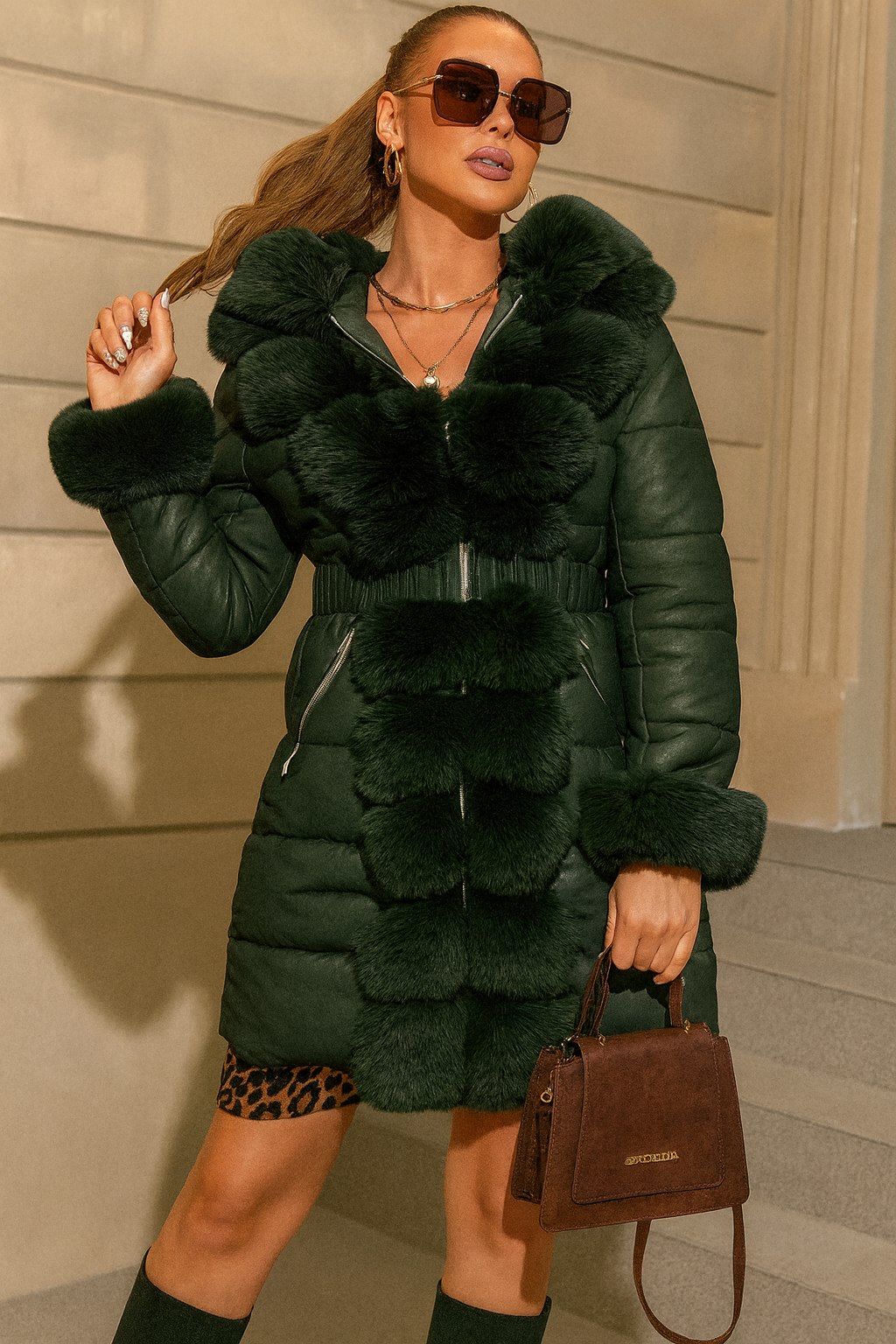 COAT FLOR