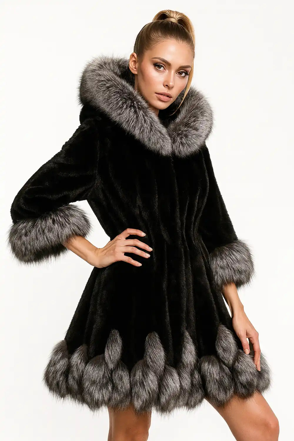 Cappotto visone