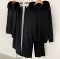 SET PULLOVER PELLICCIA